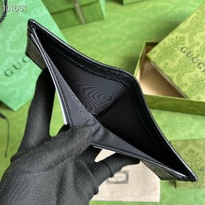 Gucci GG Tiger Bi-Fold Wallet 10cm ‎428726 Smooth Calfskin Leather Spring/Summer 2022 Collection - Image 9