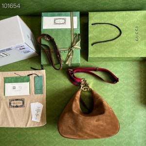 Gucci Gucci Attache Satchel Bag 35cm 702823 Suede Calfskin Leather Fall/Winter 2022 Collection - Image 6
