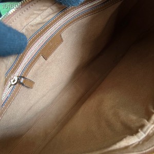 Gucci Gucci Attache Satchel Bag 35cm 702823 Suede Calfskin Leather Fall/Winter 2022 Collection - Image 9