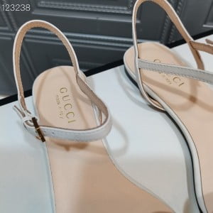 Gucci Marmont Flat Sandals Calfskin Leather Fall/Winter 2020 Collection - Image 5