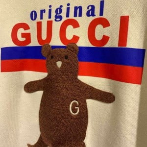 Gucci Original Boutique Bear Motif Unisex Pullover Fall/Winter 2020 Collection - Image 4