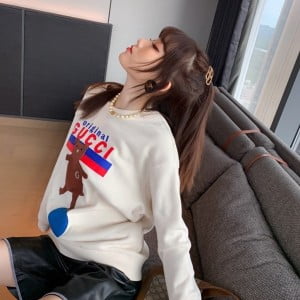 Gucci Original Boutique Bear Motif Unisex Pullover Fall/Winter 2020 Collection - Image 10