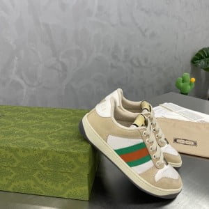 Gucci Screener Sneakers ‎‎570442 Calfskin Leather Spring/Summer 2022 Collection - Image 5