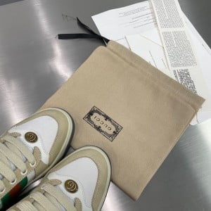 Gucci Screener Sneakers ‎‎570442 Calfskin Leather Spring/Summer 2022 Collection - Image 8