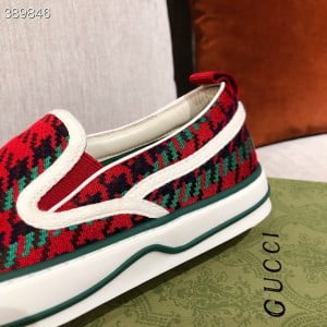 Gucci Tennis 1977 Slide On Sneakers Calfskin Leather Fall/Winter 2021 Collection - Image 3