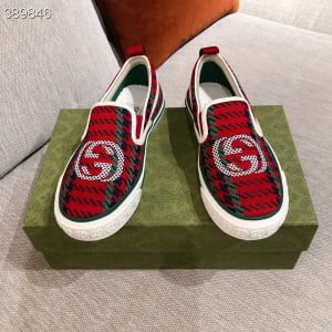 Gucci Tennis 1977 Slide On Sneakers Calfskin Leather Fall/Winter 2021 Collection - Image 6