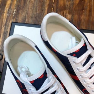 Gucci Velour Ace Sneakers 499410 Calfskin Leather Spring/Summer 2020 Collection - Image 7