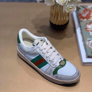 Gucci Vintage Screener Sneaker ‎‎570442 Calfskin Leather Spring/Summer 2019 Collection - Image 5