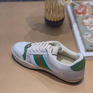Gucci Vintage Screener Sneaker ‎‎570442 Calfskin Leather Spring/Summer 2019 Collection - Image 7