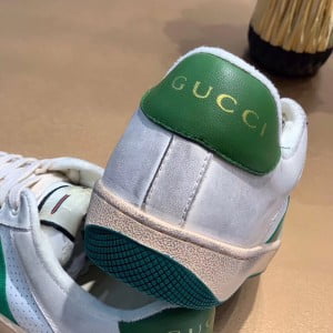Gucci Vintage Screener Sneaker ‎‎570442 Calfskin Leather Spring/Summer 2019 Collection - Image 8
