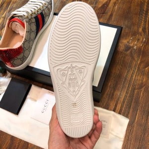 Gucci Web Ace Sneakers 499410 Calfskin Leather Spring/Summer 2020 Collection - Image 9