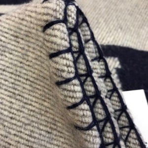 Hermes Avalon Signature H Wool Throw Blanket - Image 6