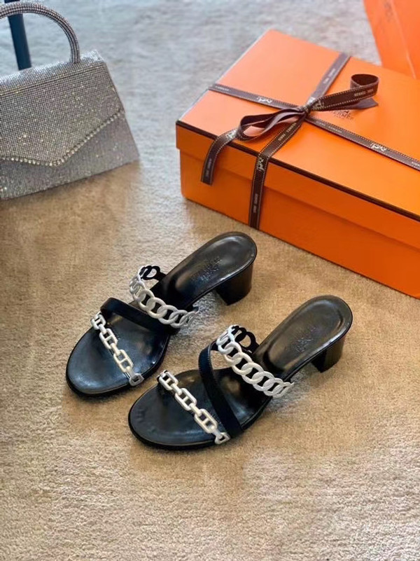 Hermes Thalassa Mules Sandals Nappa Leather Spring/Summer 2020 Collection Size