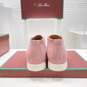 Loro Piana Open Deck Walk Loafers Unsex Shoes Suede Leather Spring/Summer 2022 Collection - Image 4