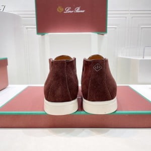 Loro Piana Open Deck Walk Loafers Unsex Shoes Suede Leather Spring/Summer 2022 Collection - Image 6