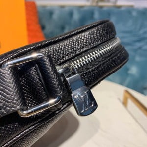 Louis Vuitton Alex Messenger Bag 25cm Taiga Leather Canvas Spring/Summer 2019 Collection M30265 - Image 6