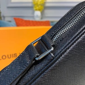 Louis Vuitton Alex Messenger Bag 25cm Taiga Leather Canvas Spring/Summer 2019 Collection M30265 - Image 8