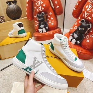 Louis Vuitton Charlie High-Top Sneakers Spring/Summer 2022 Collection - Image 3