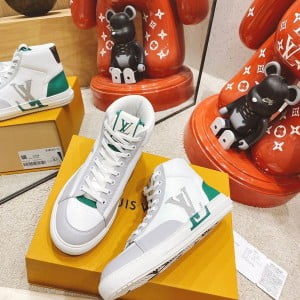 Louis Vuitton Charlie High-Top Sneakers Spring/Summer 2022 Collection - Image 4