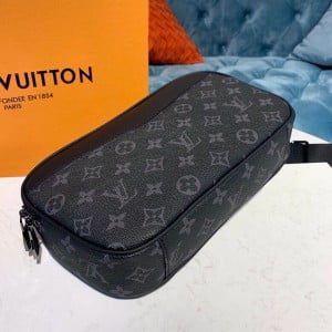Louis Vuitton Explorer Bumbag 25cm Monogram Eclipse Canvas Spring/Summer 2019 Collection M42906 - Image 8