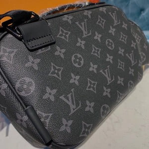Louis Vuitton Explorer Bumbag 25cm Monogram Eclipse Canvas Spring/Summer 2019 Collection M42906 - Image 9
