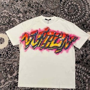 Louis Vuitton Graffiti T-Shirt Spring/Summer 2022 Collection - Image 6