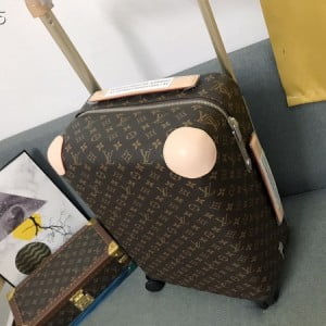 Louis Vuitton Horizon 55 Luggage Trolley Monogram Canvas Fall/Winter 2022 Collection M23203 - Image 4