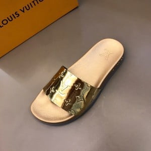 Louis Vuitton Mens Sandals Monogram Mirror Canvas Spring/Summer 2020 Collection - Image 3