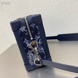 Louis Vuitton Soft Trunk 25cm Denim Tapestry Monogram Canvas Cruise 2021 Collection M80033 - Image 7