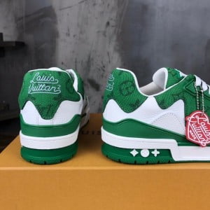 Louis Vuitton Trainer 508 Low Top Mens Sneakers Calfskin Leather Spring/Summer 2022 Collection 1A9JHZ - Image 3