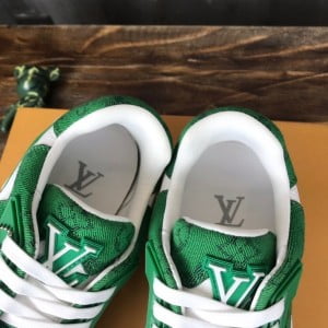 Louis Vuitton Trainer 508 Low Top Mens Sneakers Calfskin Leather Spring/Summer 2022 Collection 1A9JHZ - Image 5