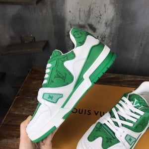Louis Vuitton Trainer 508 Low Top Mens Sneakers Calfskin Leather Spring/Summer 2022 Collection 1A9JHZ - Image 7
