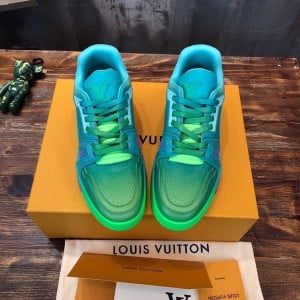 Louis Vuitton Trainer 508 Low Top Mens Sneakers Calfskin Leather Spring/Summer 2022 Collection 1A9TSC - Image 6