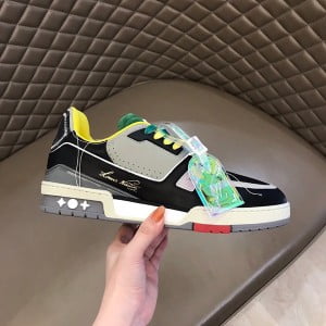 Louis Vuitton Trainer 508 Low-Top Mens Sneakers Fall/Winter 2020 Collection - Image 4