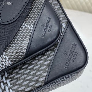 Louis Vuitton Trio Messenger Bag 25cm Giant Damier Graphite Canvas Fall/Winter 2020 Collection N50027 - Image 8