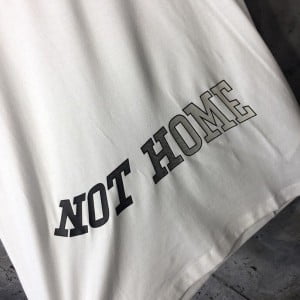 Louis Vuitton x Virgil Abloh June 21st 2018 Not Home Street Style T-Shirt Mens Spring/Summer 2018 Collection - Image 4