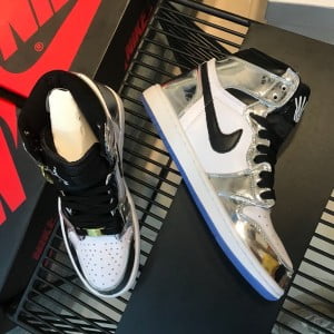 Nike Air Jordan 1 Retro Banned GS Mens Sneakers - Image 6