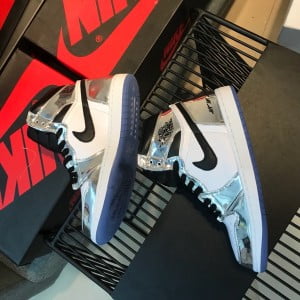 Nike Air Jordan 1 Retro Banned GS Mens Sneakers - Image 7