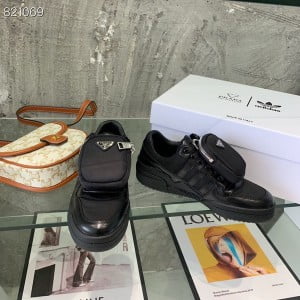 Prada x Adidas Forum Low Top Sneakers with Pouch Spring/Summer 2022 Collection - Image 9