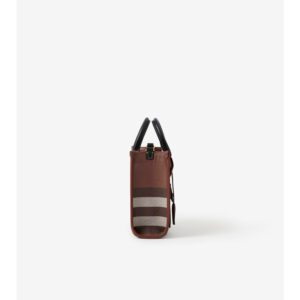 Mini Freya Tote Dark birch brown - Image 5