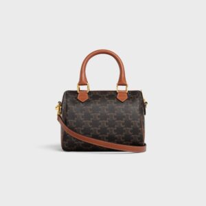 SMALL BOSTON IN Triomphe Canvas and calfskin - Image 3