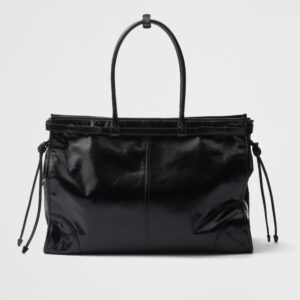 Prada Bonnie extra large leather handbag - Image 4