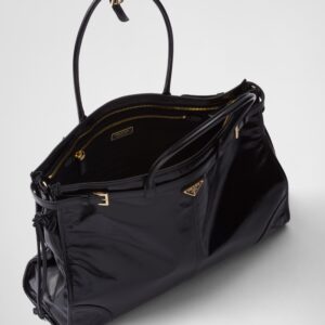 Prada Bonnie extra large leather handbag - Image 5