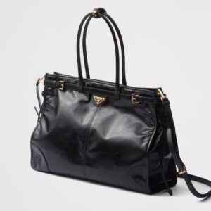 Prada Bonnie extra large leather handbag - Image 3