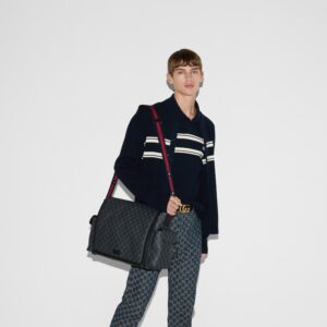GG Supreme medium diaper bag GG Supreme - Image 3