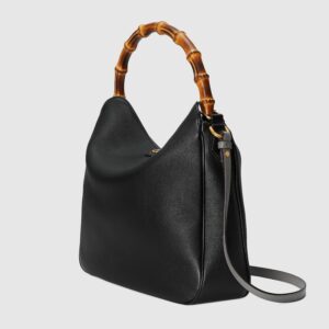 Gucci Diana large shoulder bag black leather - Image 4