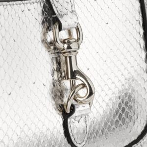 Gucci Jackie Notte mini python bag silver-toned - Image 5