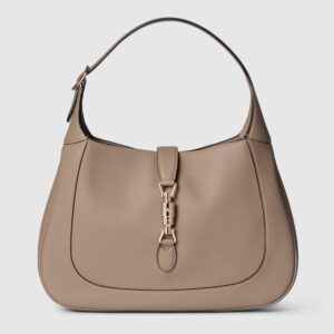 Gucci Jackie 1961 large bag taupe leather - Image 3