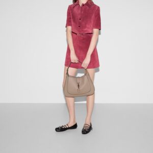 Gucci Jackie 1961 large bag taupe leather - Image 5