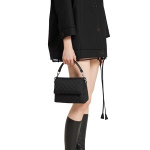 Small GG crossbody bag with Web black canvas - Image 5